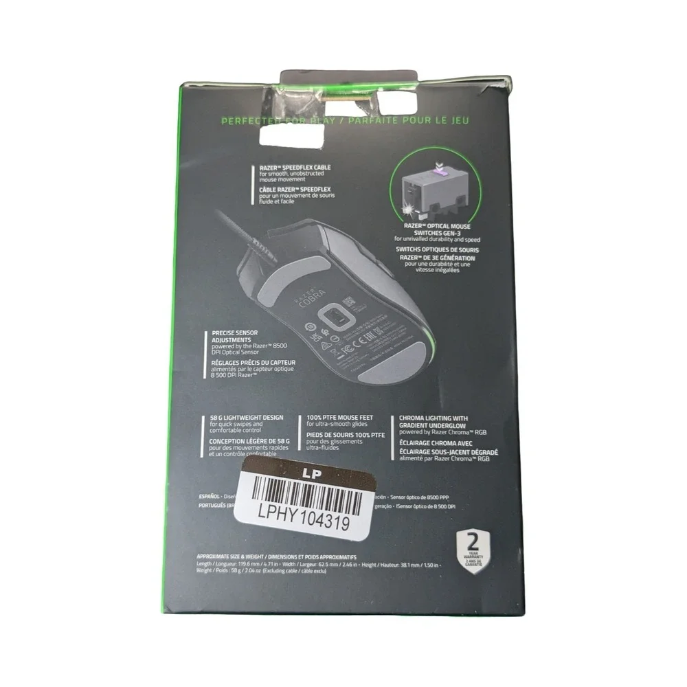 Razer cobra wired